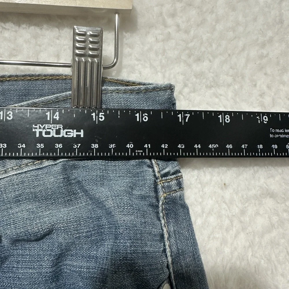 Levi's 505 Regular Fit Straight Leg Jeans Men's Blue Faded Denim‎ Size 34